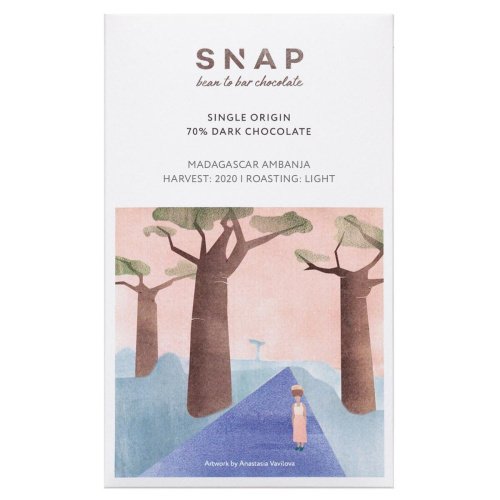 ШОКОЛАД SNAP MADAGASCAR AMBANJA 70% 50гр